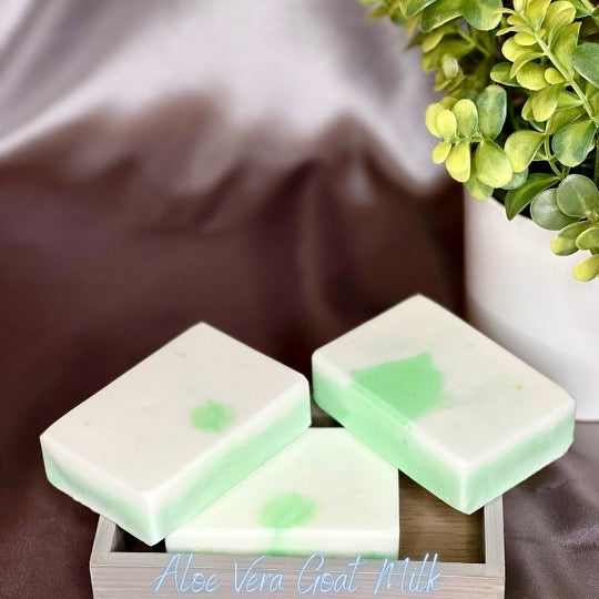  Skin Said Yes Goat Milk Soap Bar - With Organic Aloe Vera :  Beauty & Personal Care