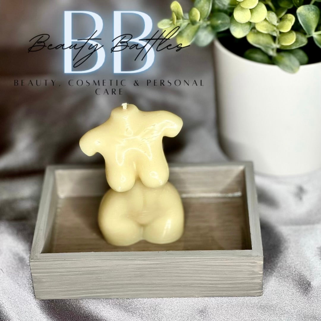 Curvy Female Body Figure Candle