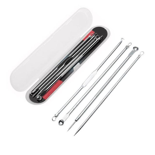 4Pcs Stainless Steel Acne Removal Needles