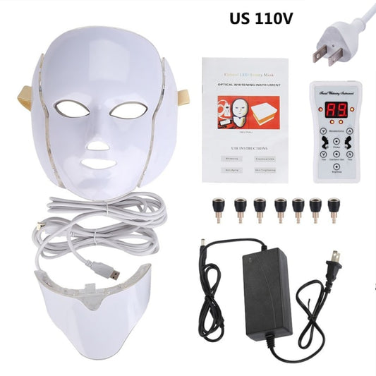 7 Colors LED Facial Mask